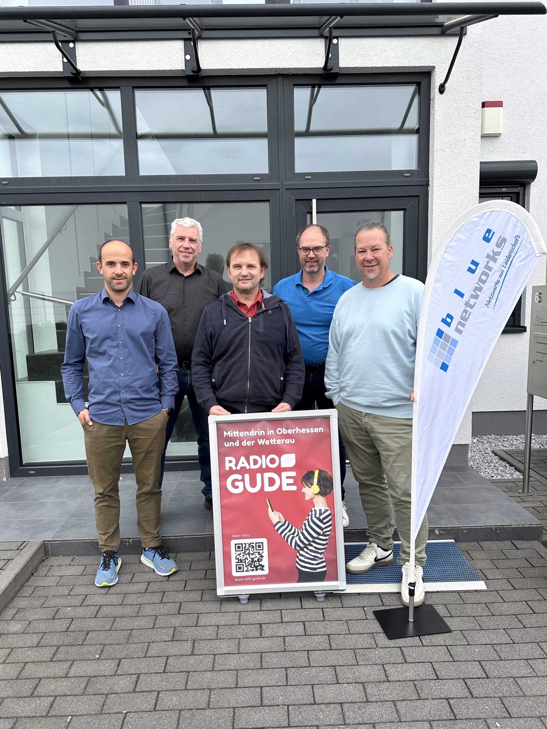 Mehr über den Artikel erfahren blue networks wird Gründungspartner von Radio GUDE